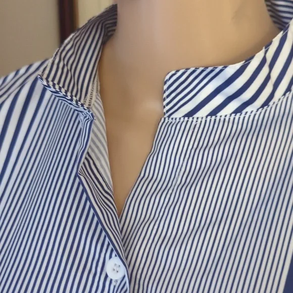 Striped Button-Up Shirt - Picture 5 of 8